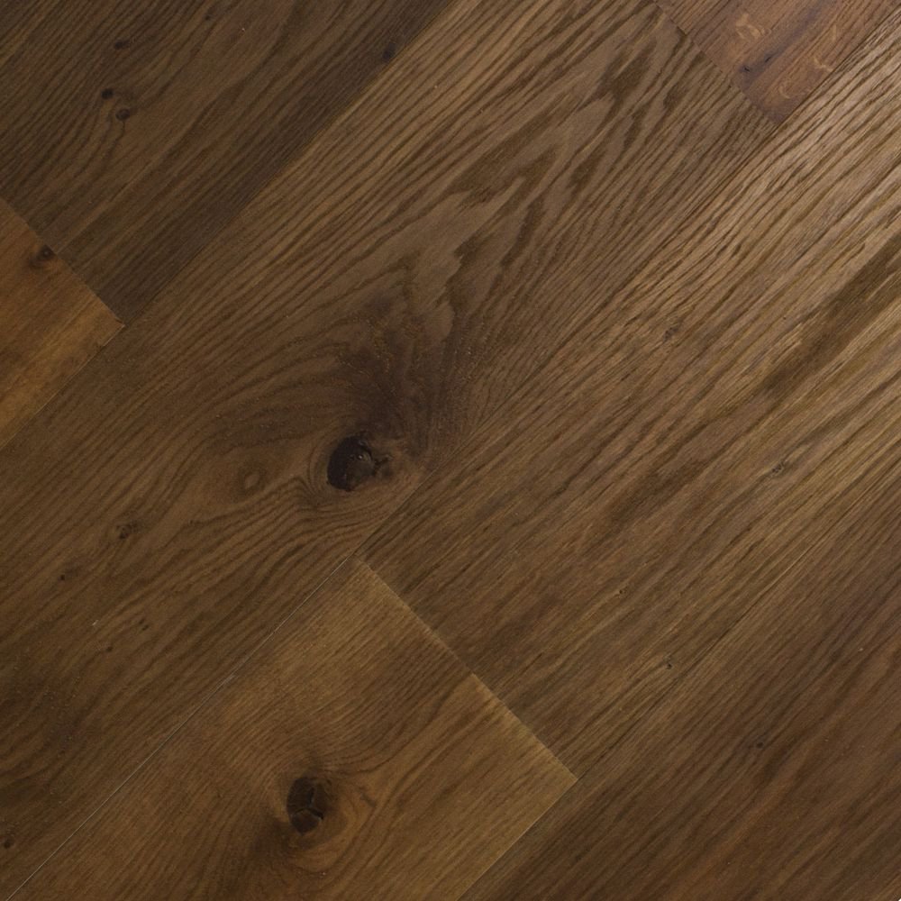 Паркетная доска OLDWOOD/Олдвуд Дуб Капучино (Таверн) браш, лак термо 2200х182х14 мм (3,203 м2/упак)